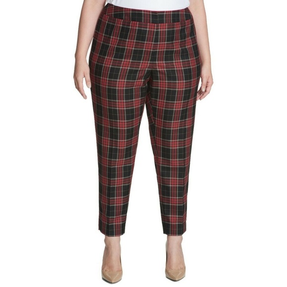 checkered dress pants womens